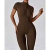 Гладкий комбенизон Leggings Body Crop T-shirt model 31